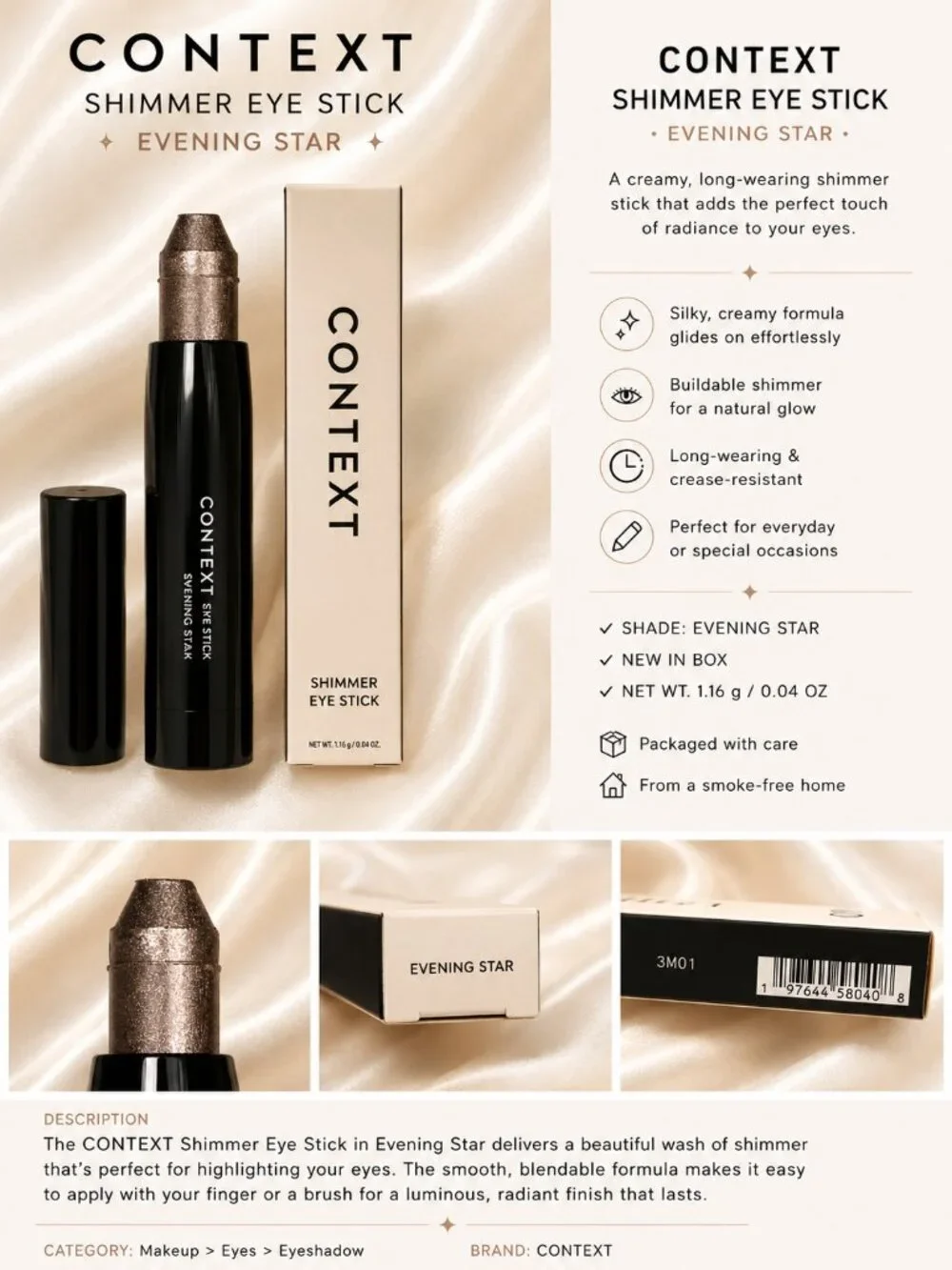 CONTEXT Shimmer Eye Stick – Evening Star